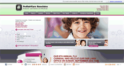 Desktop Screenshot of pediatricareassociates.com